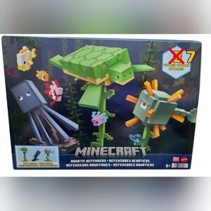 Mattel Minecraft Aquatoc Defenders Set - NEW
